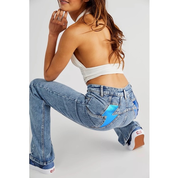 Free People Denim - Free People // We The Free Thunderbird Flare Jeans NWOT🌛